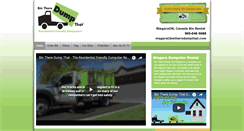 Desktop Screenshot of niagarabinrental.com
