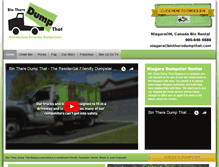 Tablet Screenshot of niagarabinrental.com